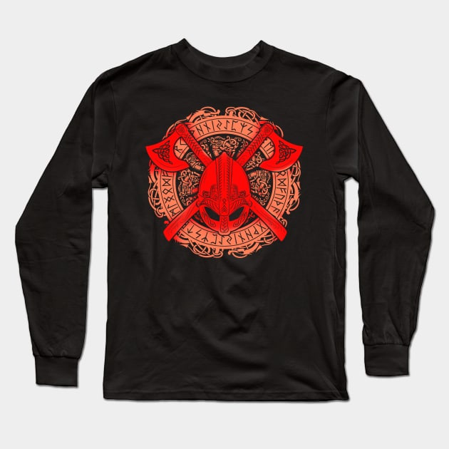 Viking Long Sleeve T-Shirt by sevencrow